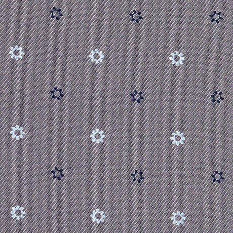 CRAVATTA ASCOT IN SETA GRIGIO SCURO