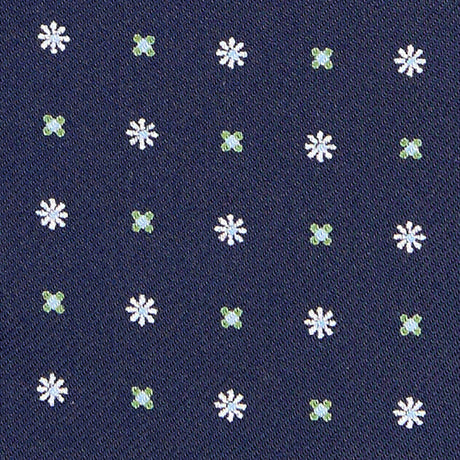 CRAVATTA ASCOT IN SETA BLU SCURO