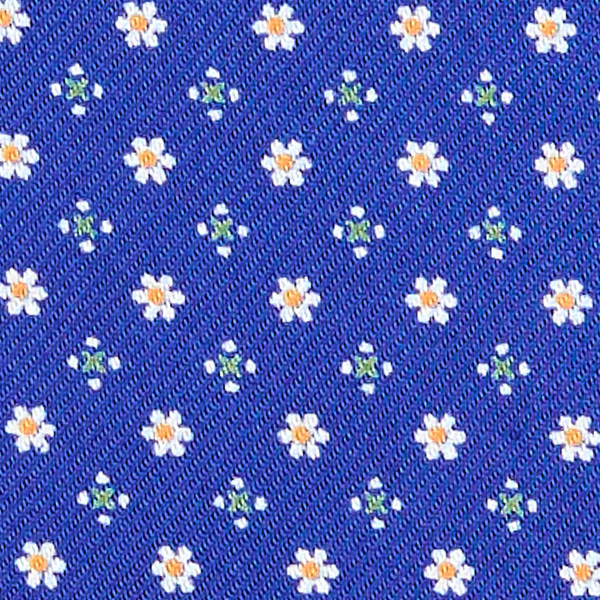 CRAVATTA ASCOT IN SETA BLUETTE