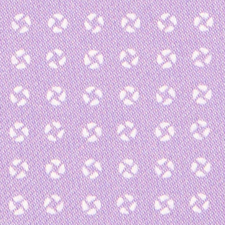 lilac_silk_ascot_tie_small_flower_pattern_fabric_pattern_detail