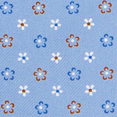 light_blue_silk_ascot_tie_small_flower_pattern_fabric_pattern_detail