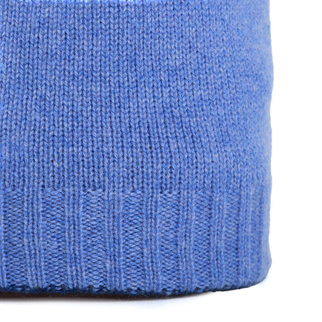 BERRETTO BICOLORE AZZURRO POLVERE E BLU