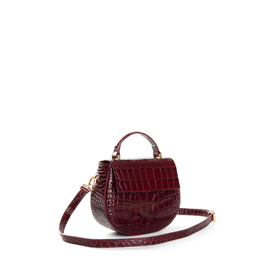 BORSA MINI CLEO BORDEUAUX