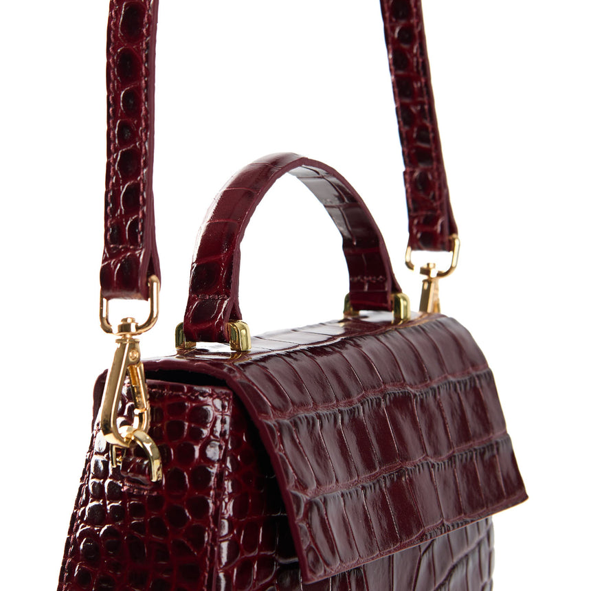 BORSA MINI CLEO BORDEUAUX