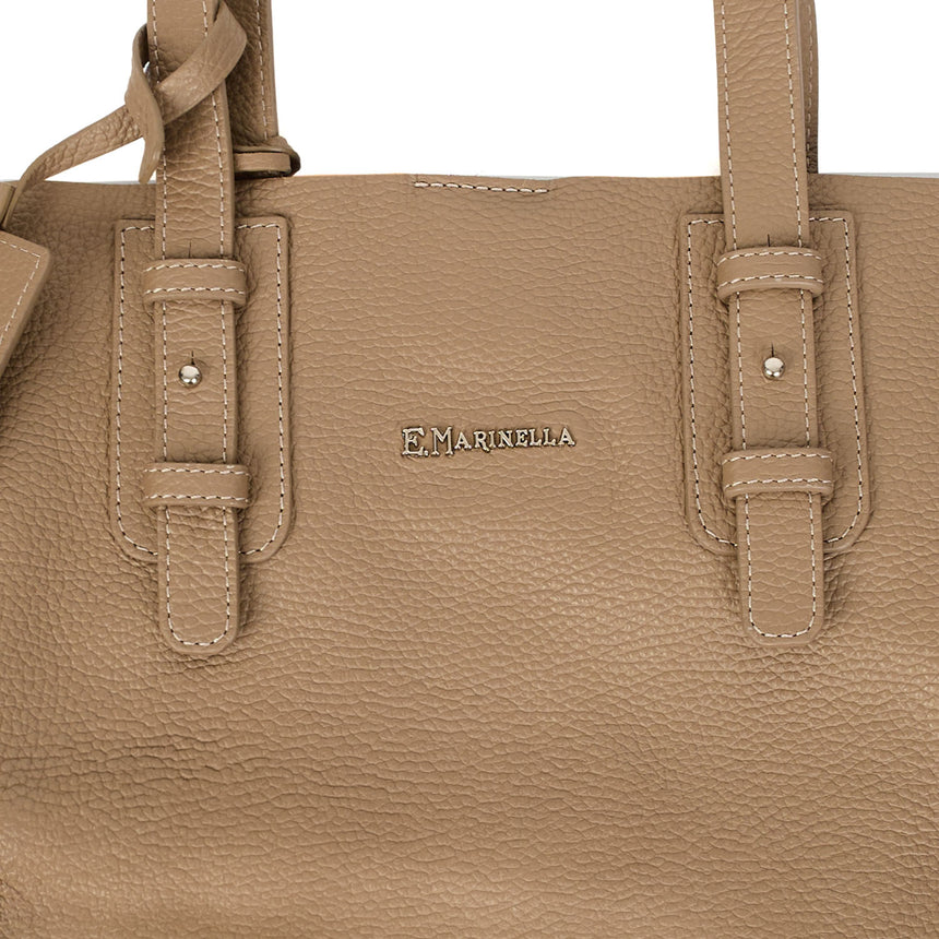 BEIGE SLOUCHY BAG