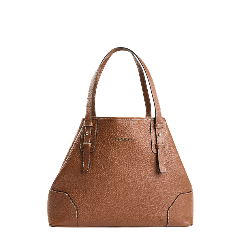 LIGHT BROWN TOTE BAG
