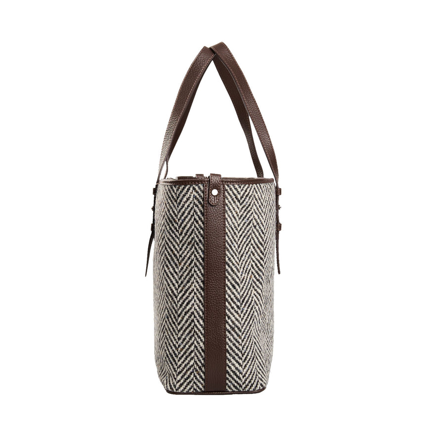 BROWN TOTE BAG
