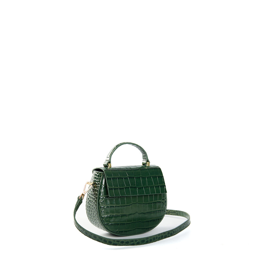 CHRISTMAS BOX WITH GREEN MINI CLEO BAG