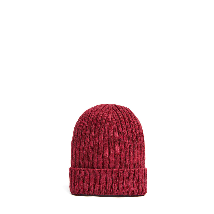 BOX DI NATALE CON BERRETTO COSTA BORDEAUX IN CASHMERE