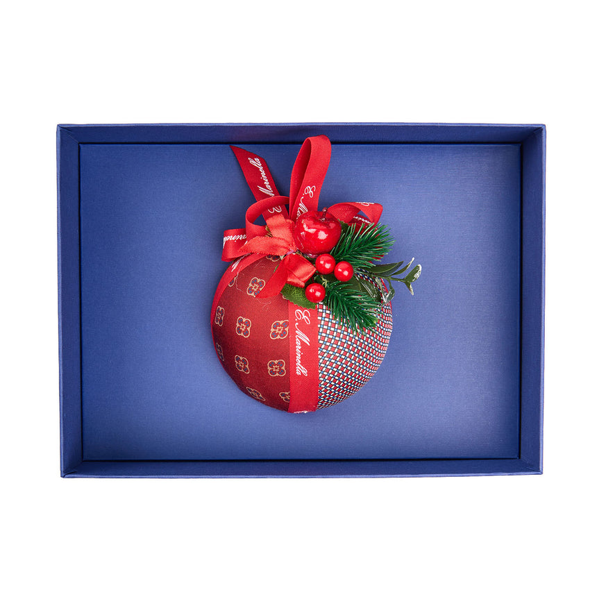 PALLINA DI NATALE ROSSA