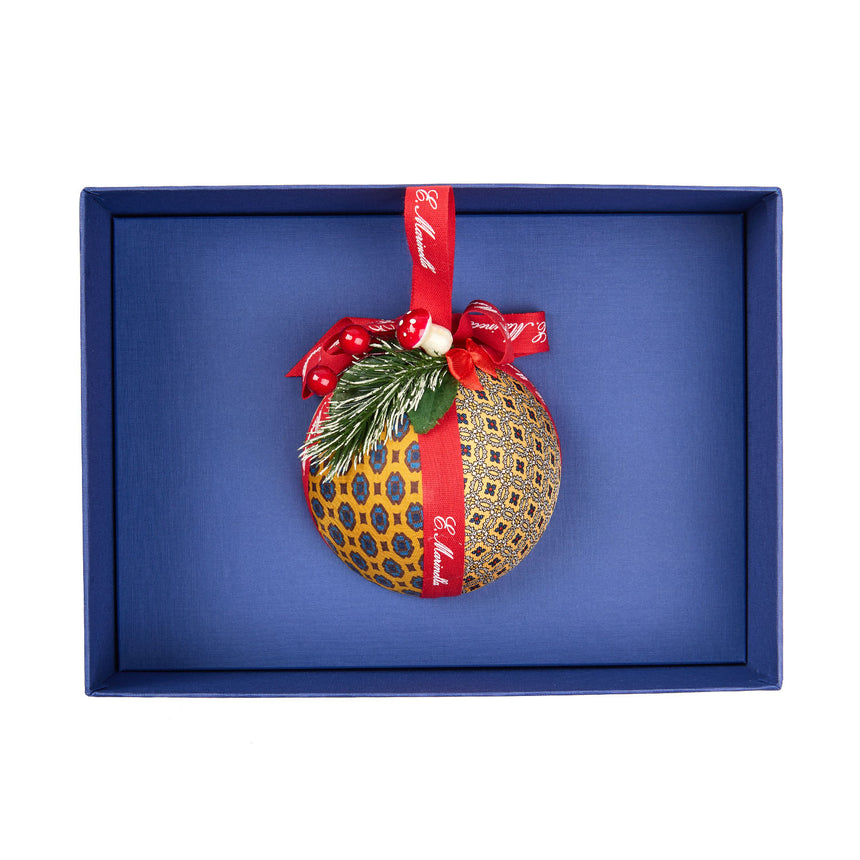 PALLINA DI NATALE GIALLA