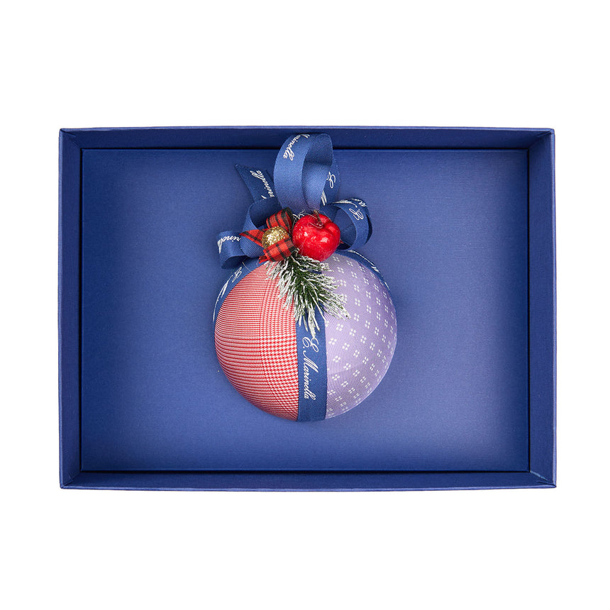 RED FESTIVE ORNAMENT