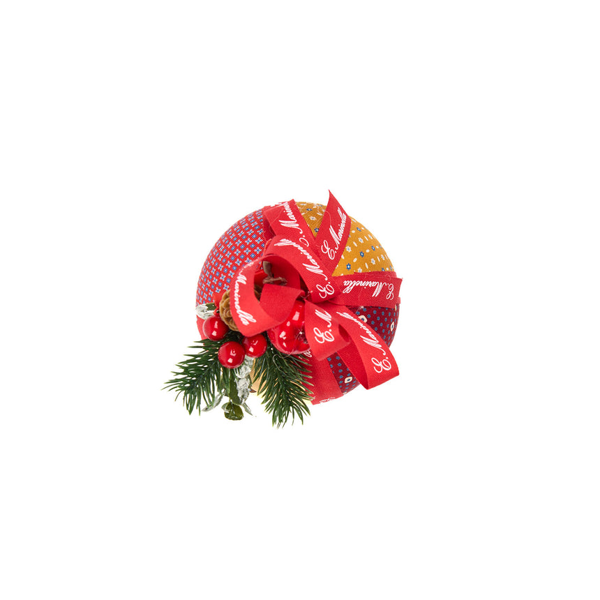 YELLOW FESTIVE ORNAMENT