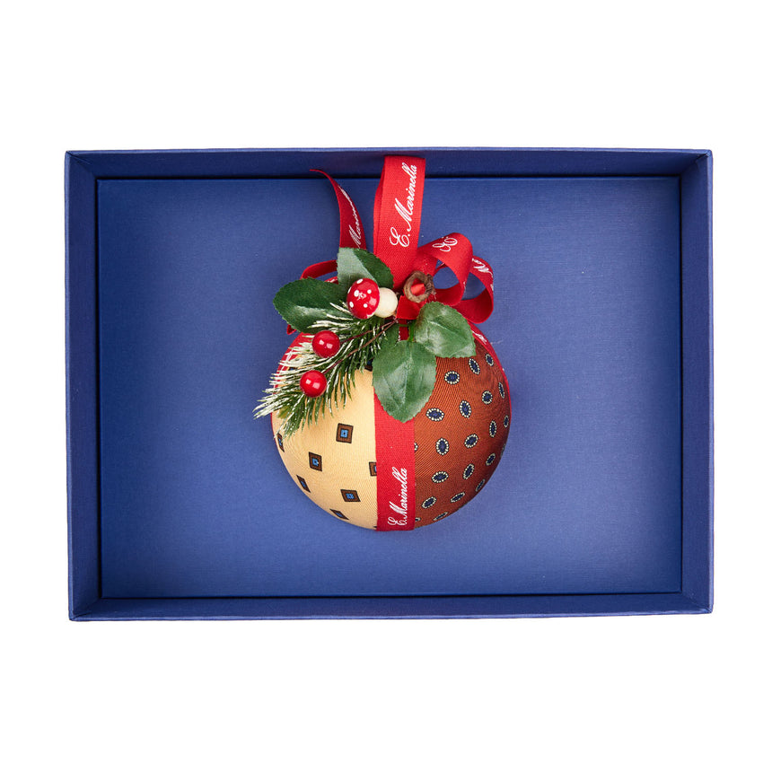 PALLINA DI NATALE GIALLA