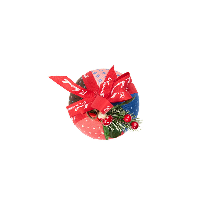 RED FESTIVE ORNAMENT