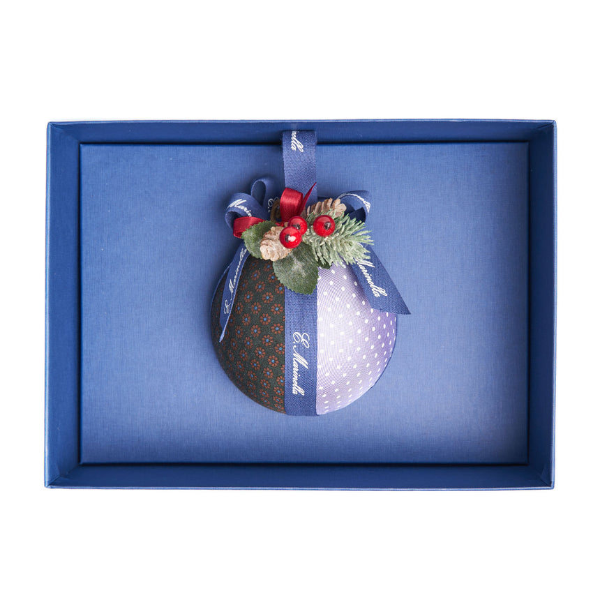 PALLINA DI NATALE LILLA