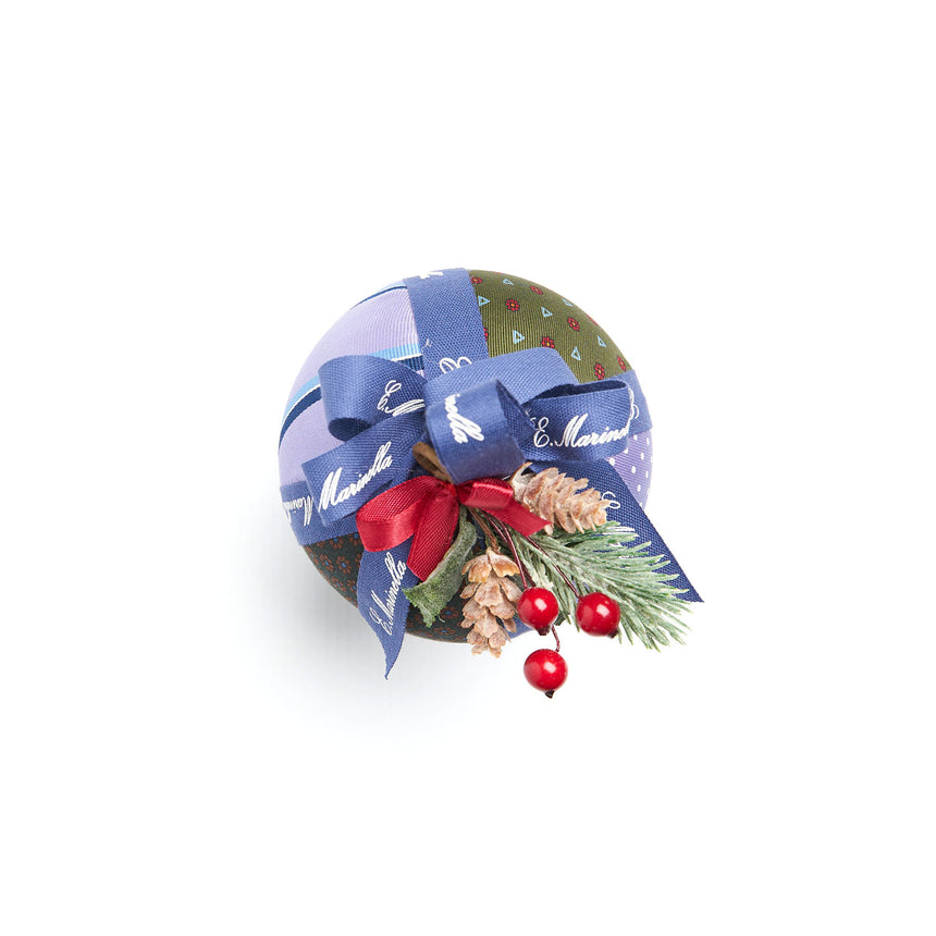 PALLINA DI NATALE LILLA