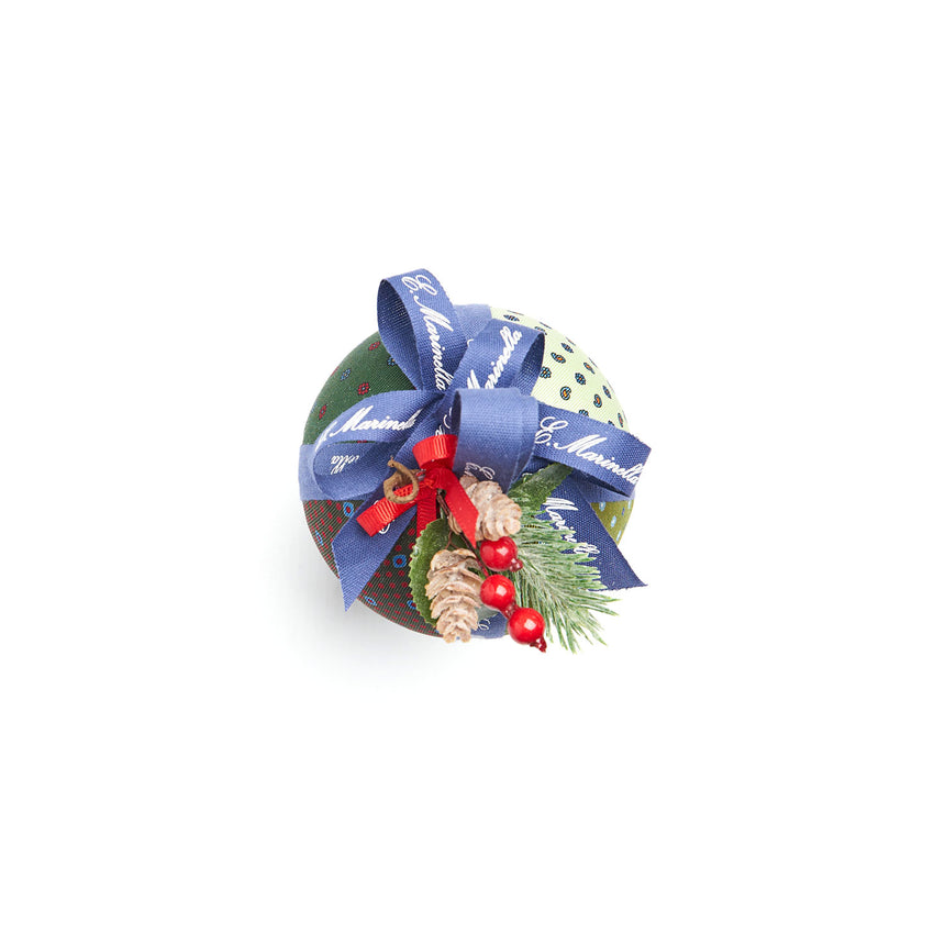 PALLINA DI NATALE VERDE OLIVA 