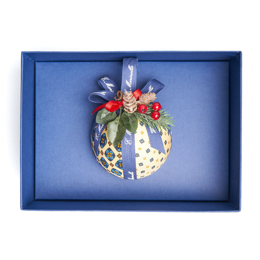 PALLINA DI NATALE GIALLA