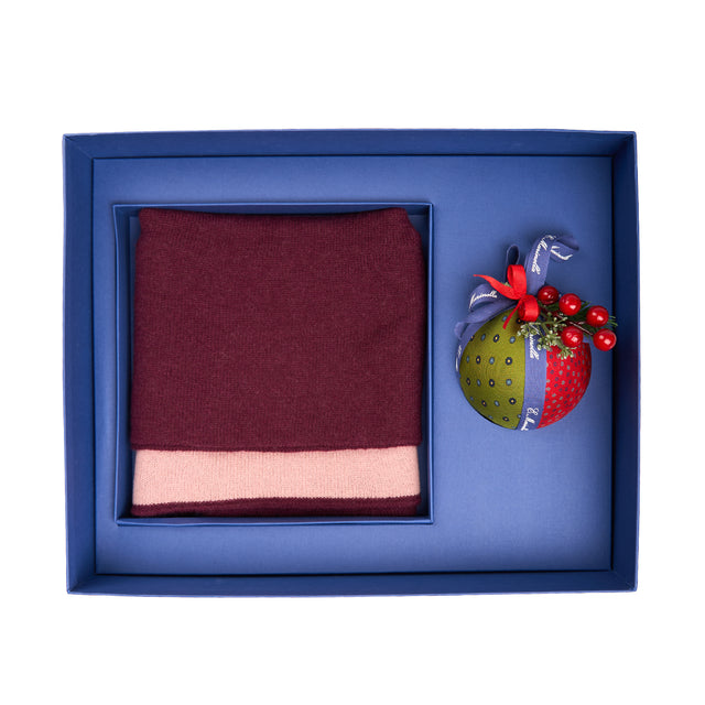 Crea la Tua Lady Dual Tone Cozy Box - Scaldacollo Bicolore e Pallina di Natale