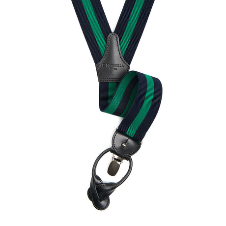 DARK BLUE AND GREEN BRACES
