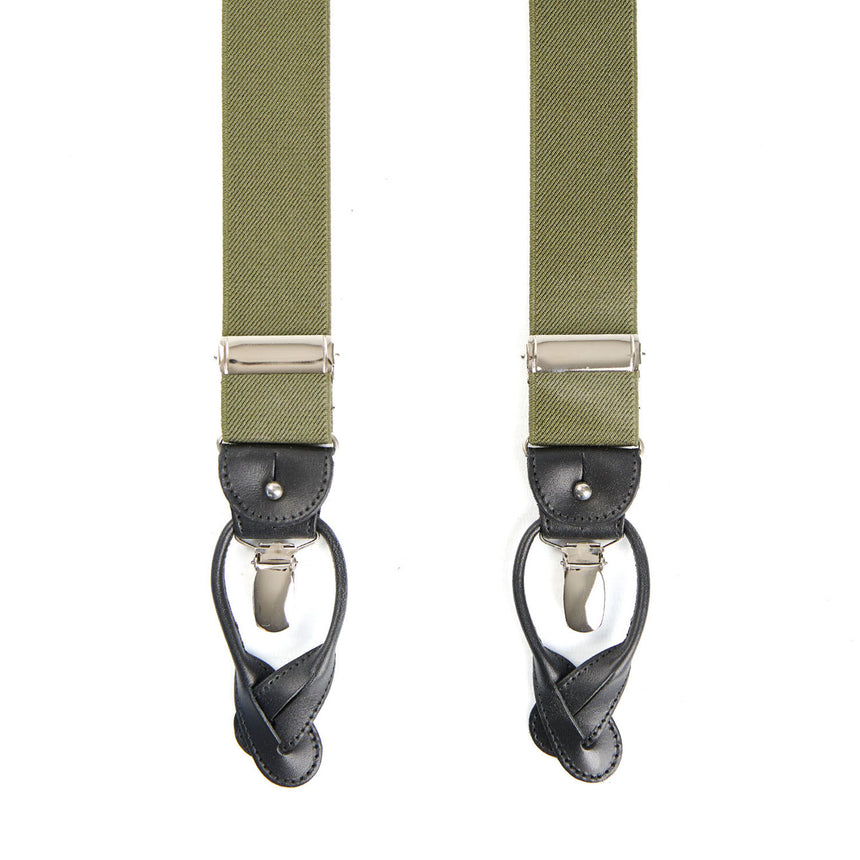 OLIVE GREEN BRACES