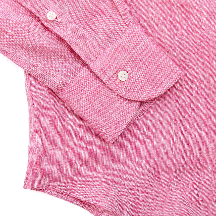 FUCHSIA LINEN SHIRT