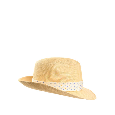PANAMA FEDERICO MODEL WITH WHITE SILK BAND, 56 CM