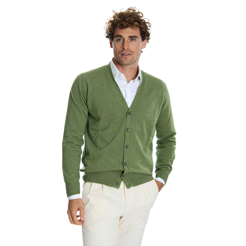 GREEN CARDIGAN