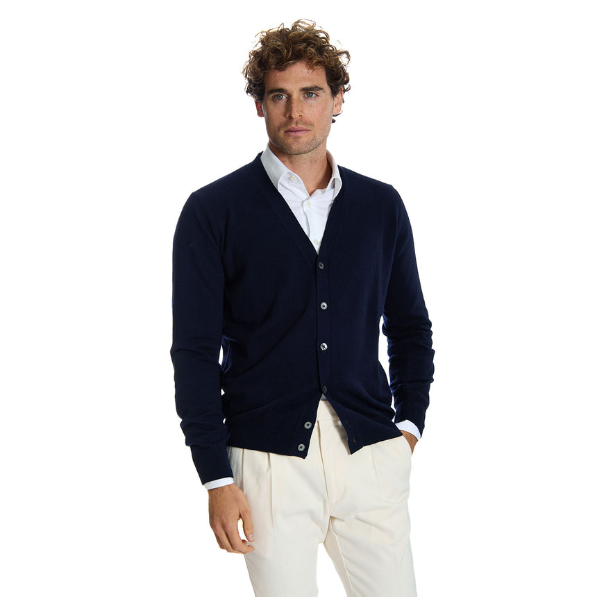 DARK BLUE CARDIGAN