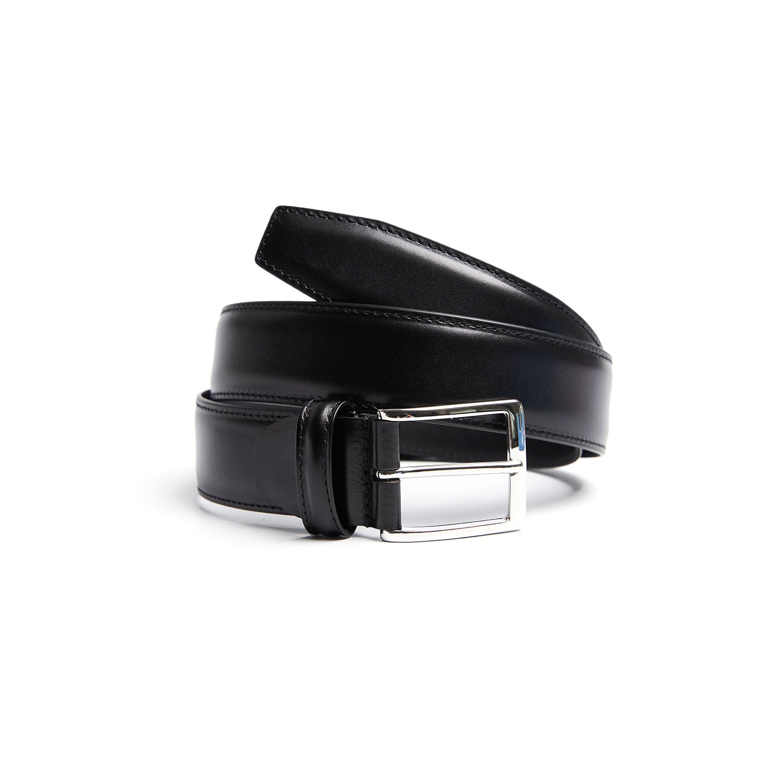 Classic Black Leather Belt 35 Mm – E.Marinella