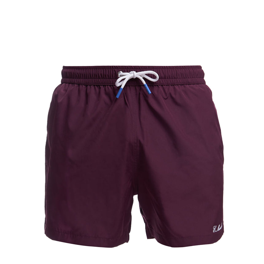 BURGUNDY SWIM SHORT