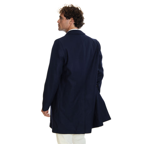 CAPPOTTO DOUBLE FACE BLU