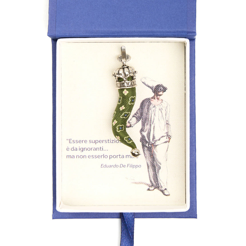 OLIVE GREEN GOOD-LUCK CHARM