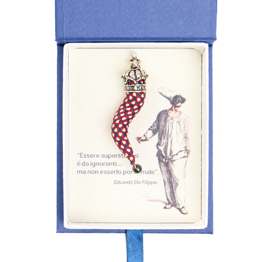 BURGUNDY GOOD-LUCK CHARM