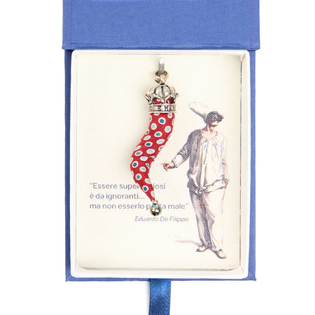 BURGUNDY GOOD-LUCK CHARM