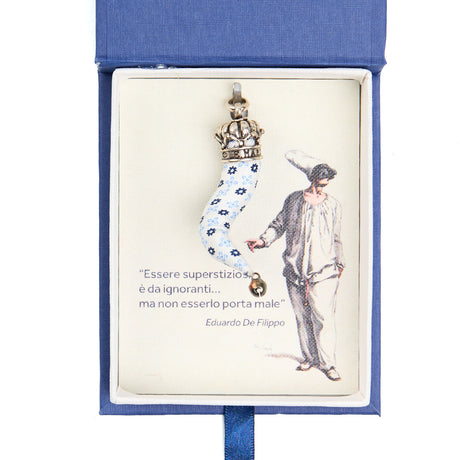 WHITE GOOD-LUCK CHARM