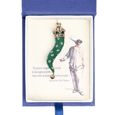 CORNETTO IN SETA VERDE CHIARO