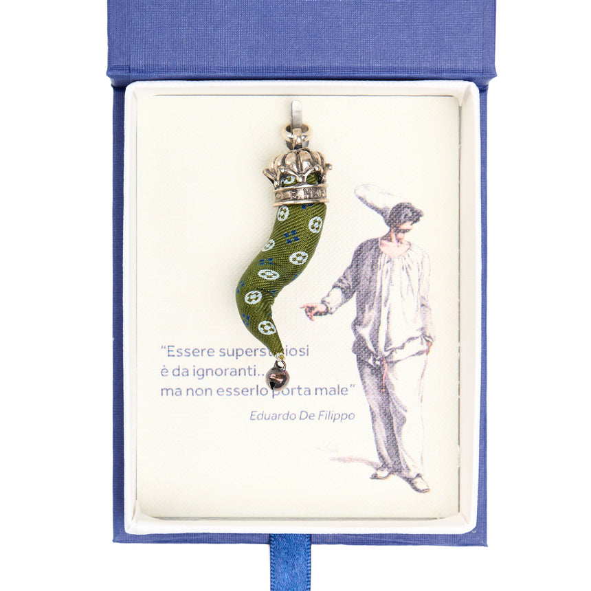 OLIVE GREEN GOOD-LUCK CHARM