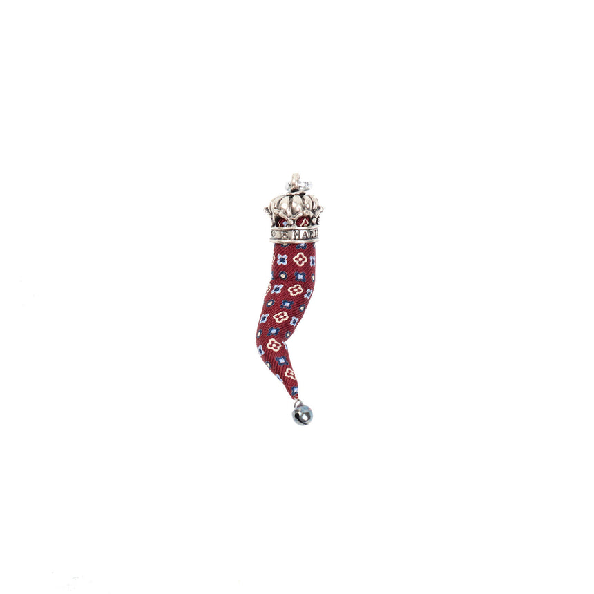 BURGUNDY GOOD-LUCK CHARM