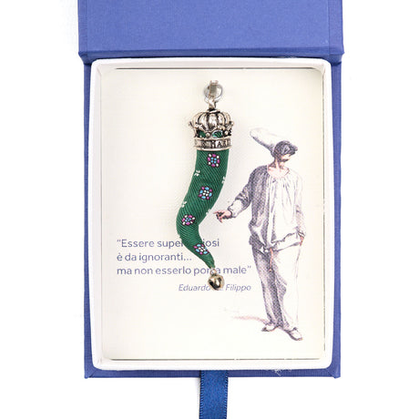 DARK GREEN GOOD-LUCK CHARM