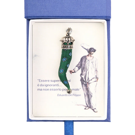 DARK GREEN GOOD-LUCK CHARM