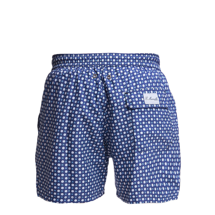 DARK BLUE SWIM SHORTS