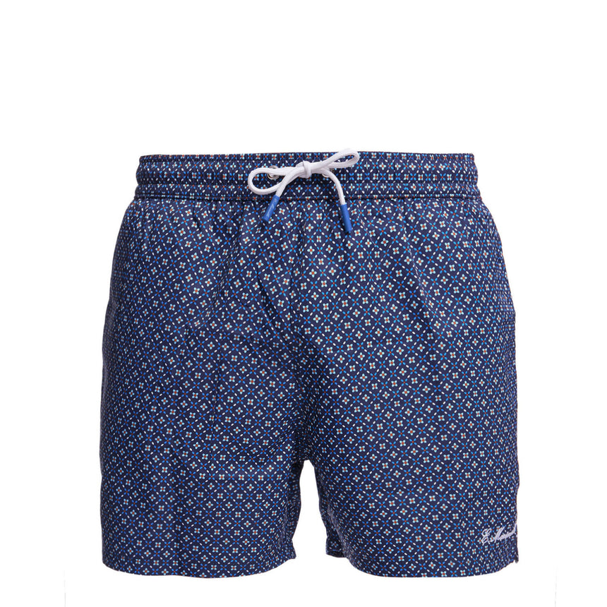 DARK BLUE SWIM SHORTS