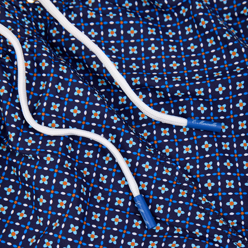 DARK BLUE SWIM SHORTS