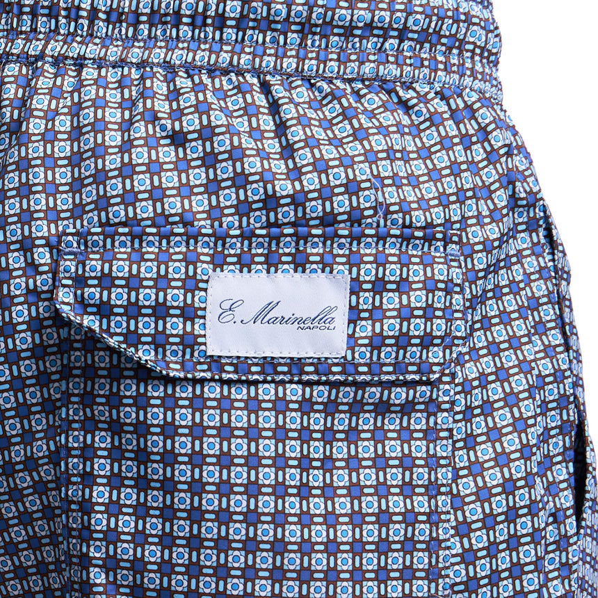BLUE SWIM SHORTS