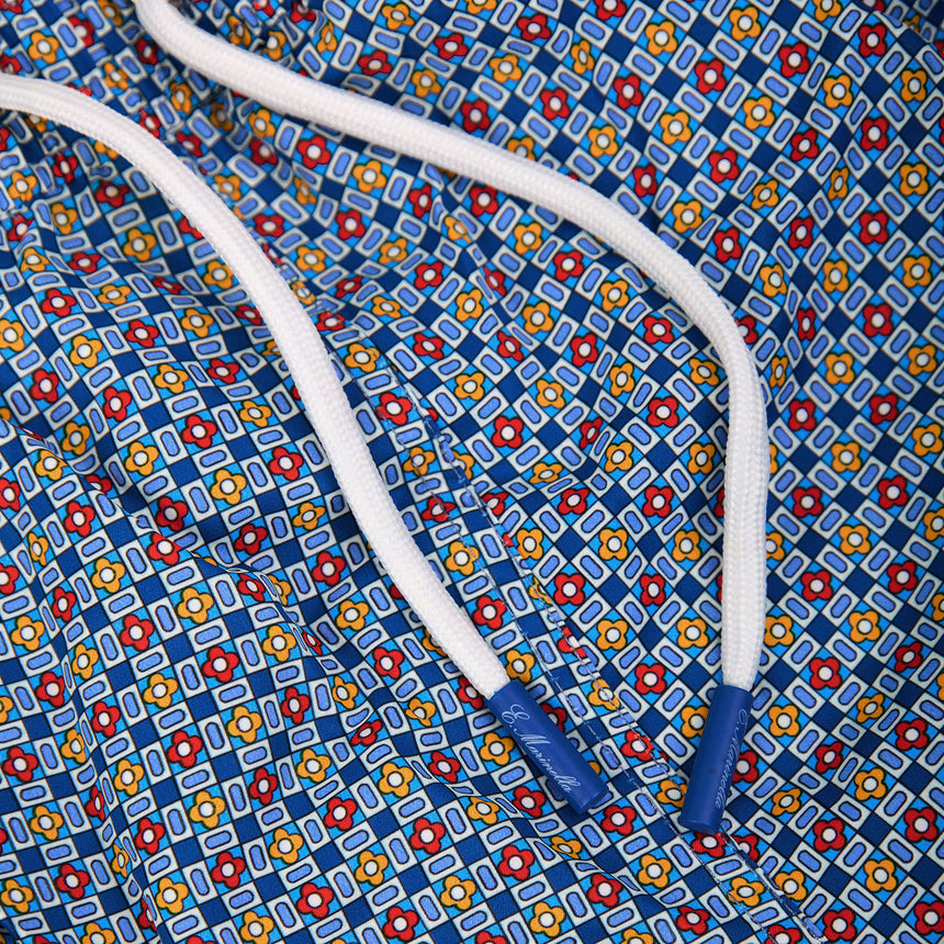 BLUE SWIM SHORTS