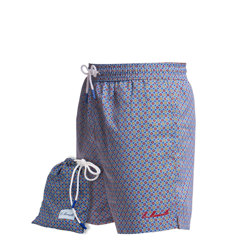 BLUE SWIM SHORTS