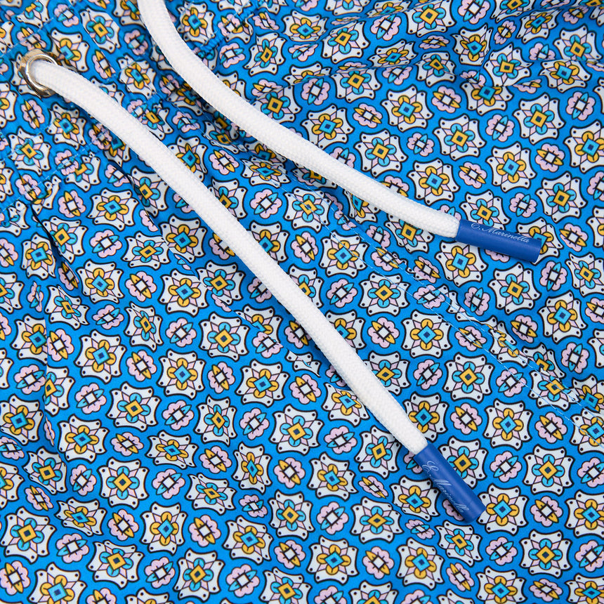 POWDER BLUE SWIM SHORTS