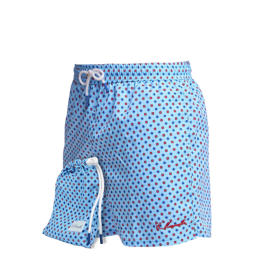 LIGHT BLUE SWIM SHORTS